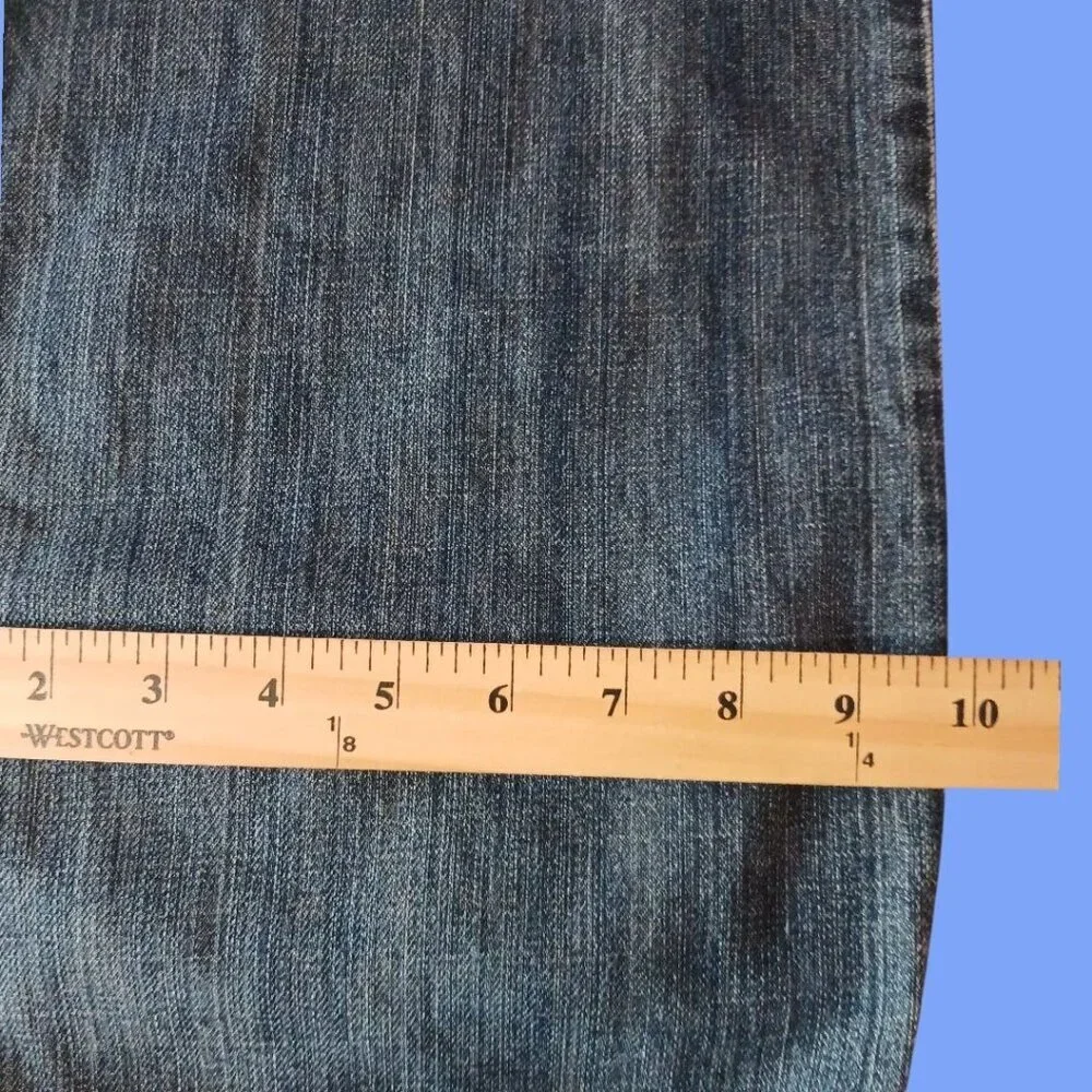 Gap Mens 1969 Straight Fit Denim Jeans Medium Wash Cotton Casual Wear Size 36/34 - Picture 9 of 16